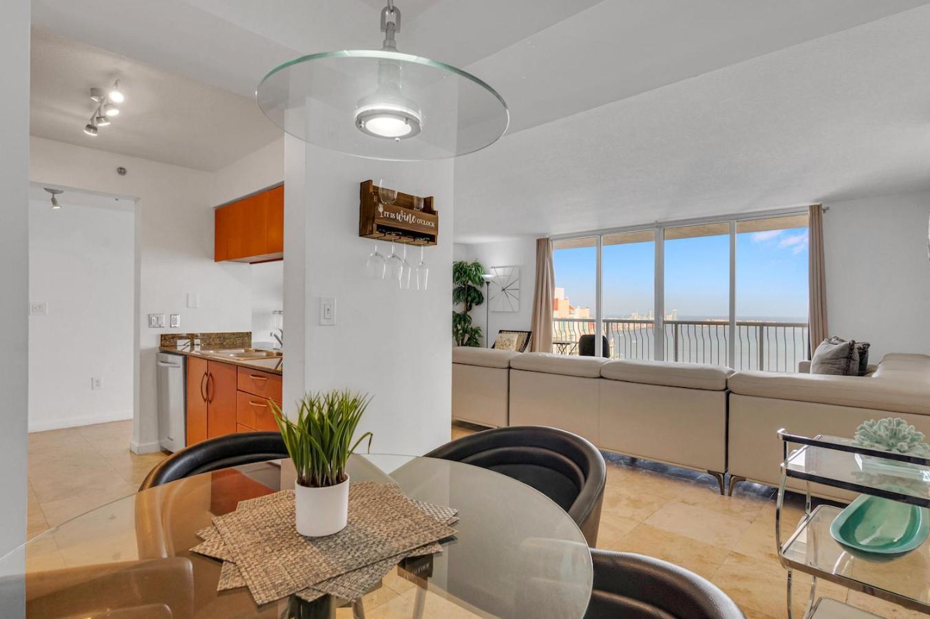 *luxurious Highrise 2brcondo Brickell- Waterviews* Appartamento Miami